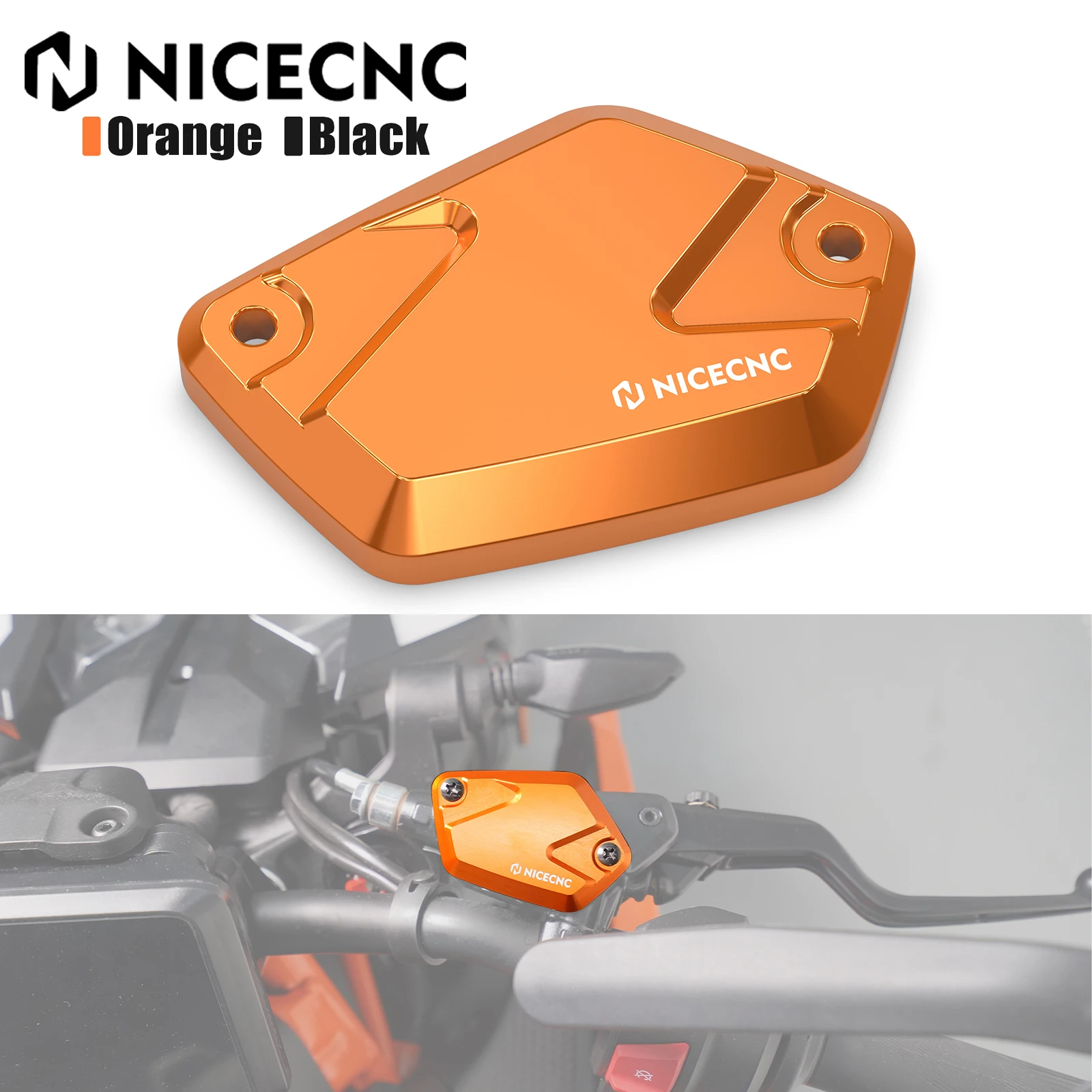 

For KTM 390 Enduro R SMC R 2025 Front Brake Fluid Reservoir Cover Cap 250 Duke 390 Duke 2024-2025 390 Adventure R 390 ADV X 2025