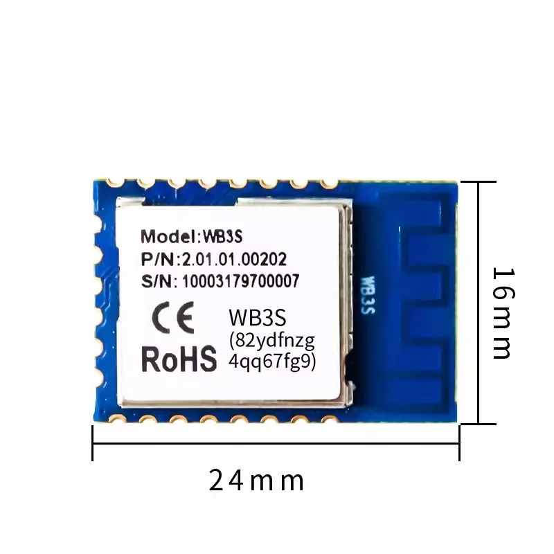 Tuya WB3S module Smart serial port to WiFi Bluetooth module remote wireless passthrough AP/STA/BLE4.2