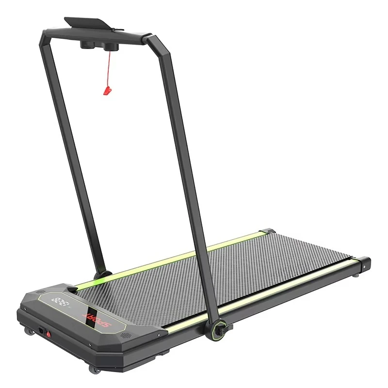 Desktop fitness treadmill LCD display Unisex foldable steel products