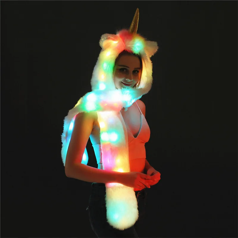 Unicorn Led Hat Ani… - image