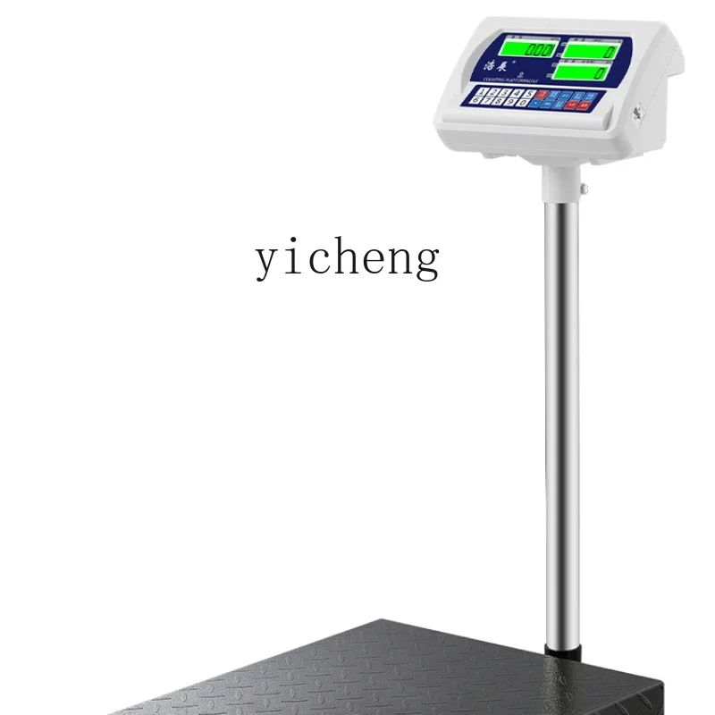Thickened Pattern Plate Electronic Scale Commercial Platform Scale 100kg High Precision Counting ScalesC11