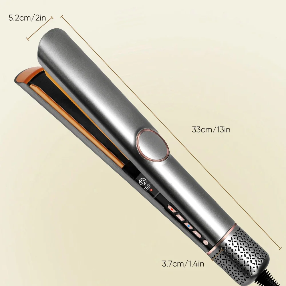

2 in 1 Fast Drying in One Step Air Straightener 200M Ionic Hair Dryer Straightener Hair Straightener and Dryer