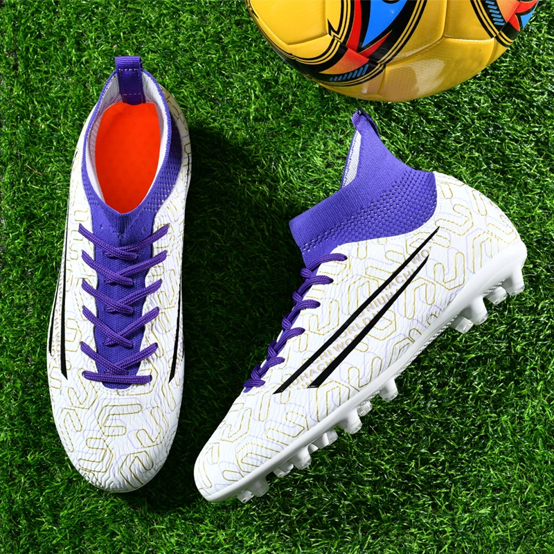 

Fashion Soccer Shoes Men Women Professional Lightweight Football Shoes Outdoor Non-slip Fustal Sneakers