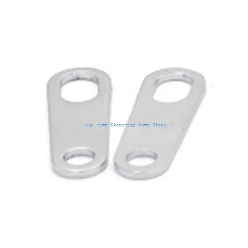 

RXJE 2Pcs Universal Motorcycle Turn Light Lamp Holder Shock Brackets High Quality Iron Fork Ear Clamps