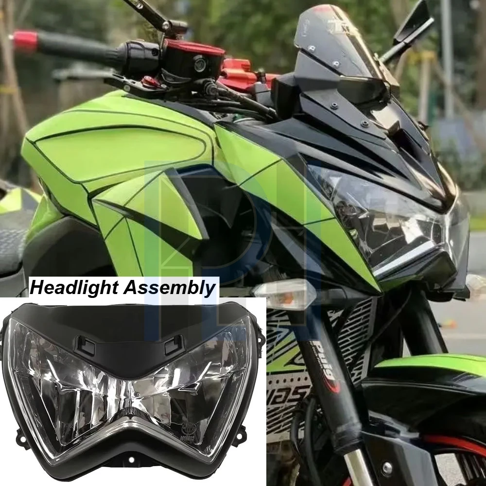 

Передняя фара в сборе для мотоциклов KAWASAKI Z250 Z800 2013-2016 и Z300 2015-2016