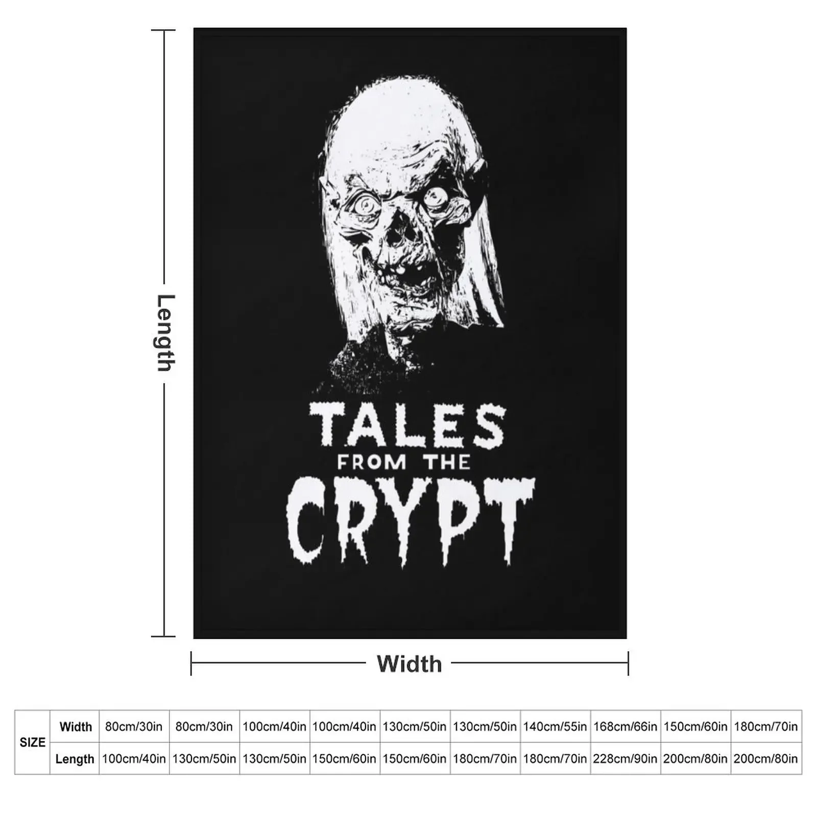 Tales from the Crypt Throw Blanket Stuffeds Retros Sleeping Bag Blankets