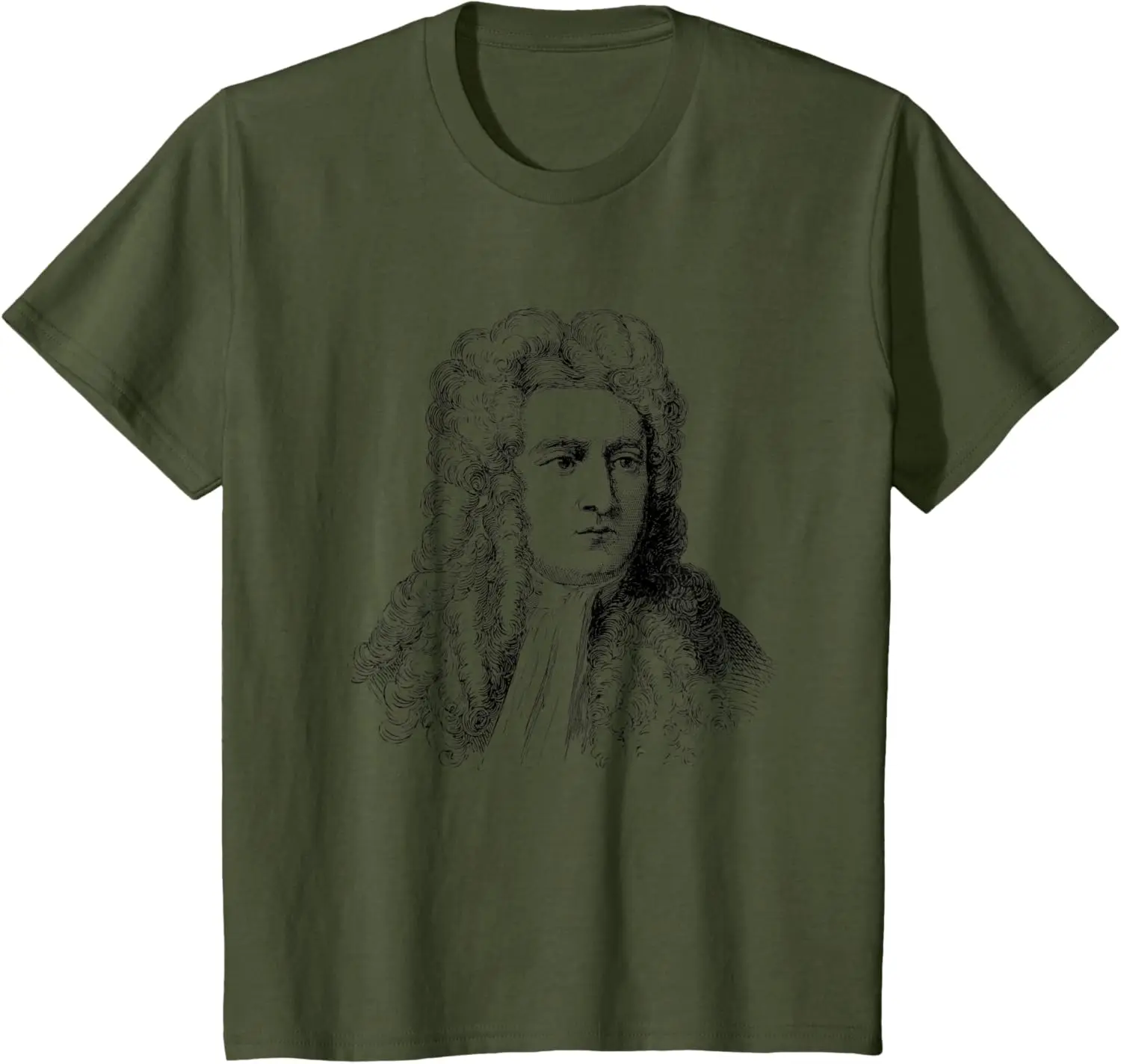 Sir Isaac Newton T-Shirt Science Scientist Graphic Tee