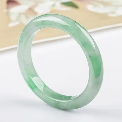 Zheru Jewelry Natural Myanmar Jade 54mm-62mm bracelet exquisite princess bracelet send girlfriend send mom