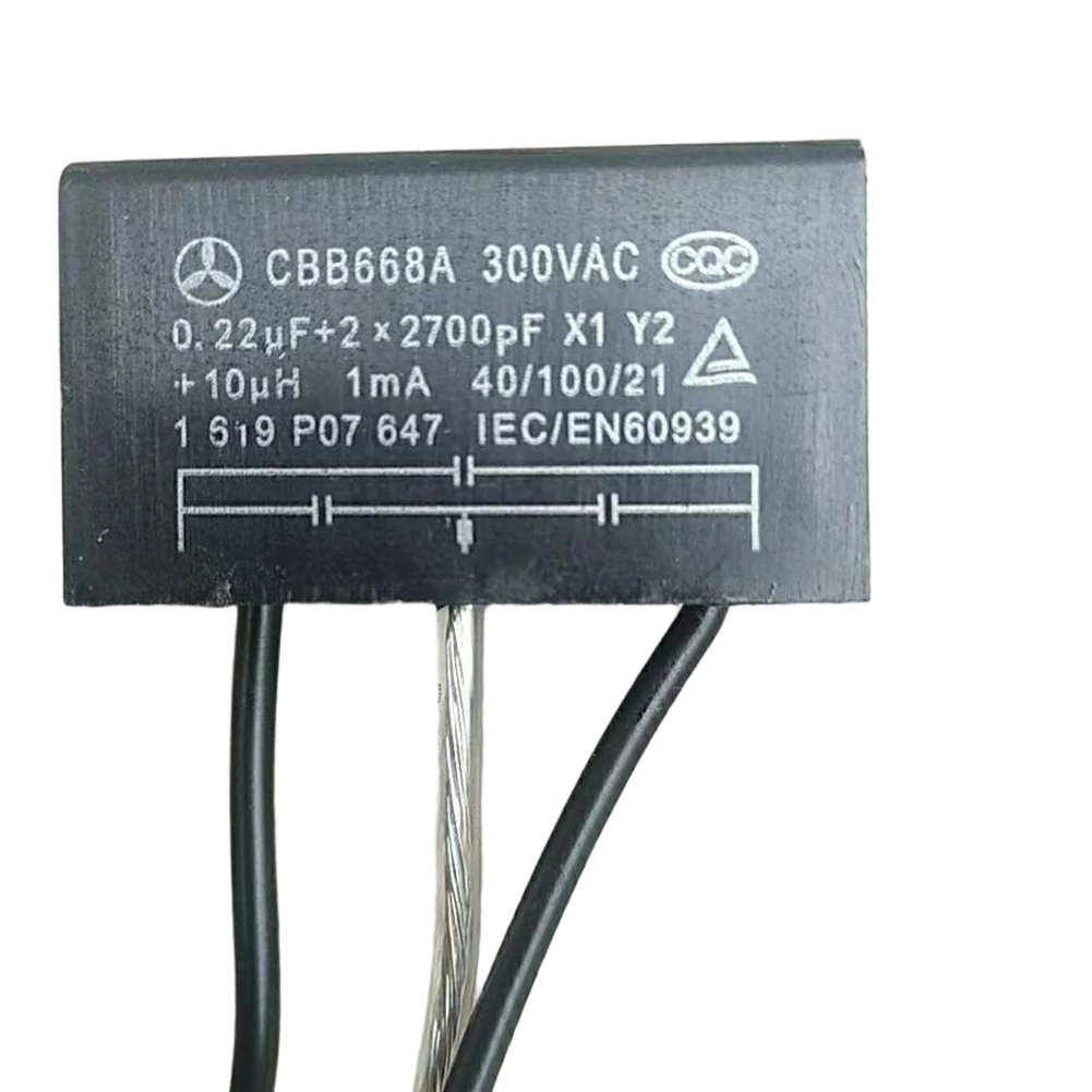 Radio Noise Filter Suppression Filter For Car Audio Installation Plastic Housing Black Finish Stable Performance