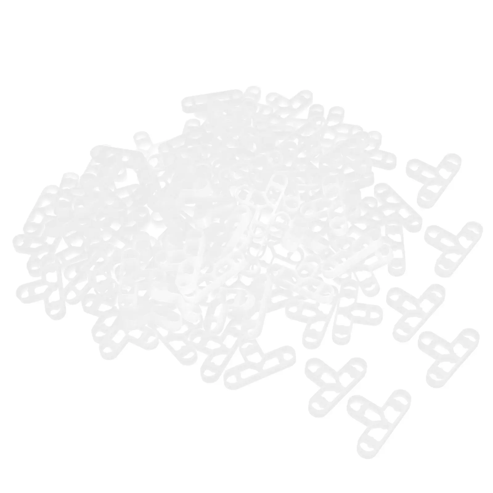 100Pcs Tile Leveling System T-Shaped Tile Spacers Positioning Tool for Ceramic Floor Installation Accurate Leveling Kit