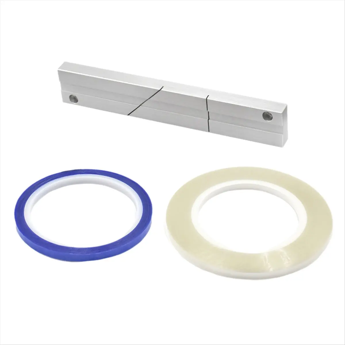 T1106C Tools-For Revoxsonido 1/4 10Inch Tape Splicing Set Splicing Block with Leader Tape,Opening Cassettes Tape Reel to Reel Ta
