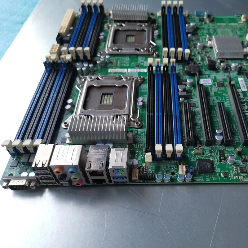 X9DAE For Supermicro Server E-ATX Motherboard LGA-2011 Intel C602 DDR3 Xeon Processor E5-2600 and E5-2600 v2 Family Fully Tested