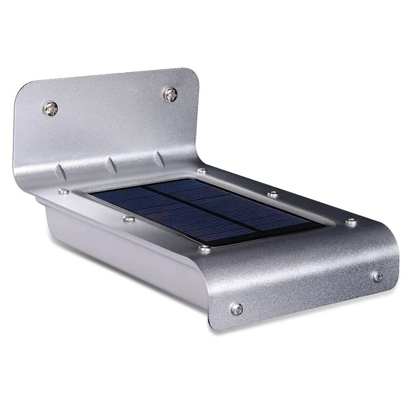 مصابيح حائط تعمل بالطاقة الشمسية مع مستشعر حركة ، مقاومة للماء IPX65 ، مصابيح شرفة خارجية للمنزل ، ممر ، فناء ، سطح ، ساحة ، 1