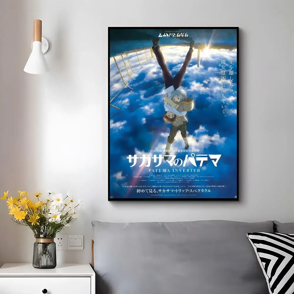 Sci-Fi Animation P-patema Inverted Poster Trendy Aesthetic Wall Decor for Dorm & Bedroom