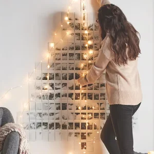 1/5/10 pçs luzes de fadas botão da corda bateria luz decoração para casa sala estar quarto jardim natal casamento ano novo ornamento guirlanda 12 principais vendas motivos de natal - №8