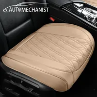 AUTOMECHANIST Interior Car Seat Cover Nappa Leather Seat Couvers Protector Universal For Front Seat Cushion Auto Accessories