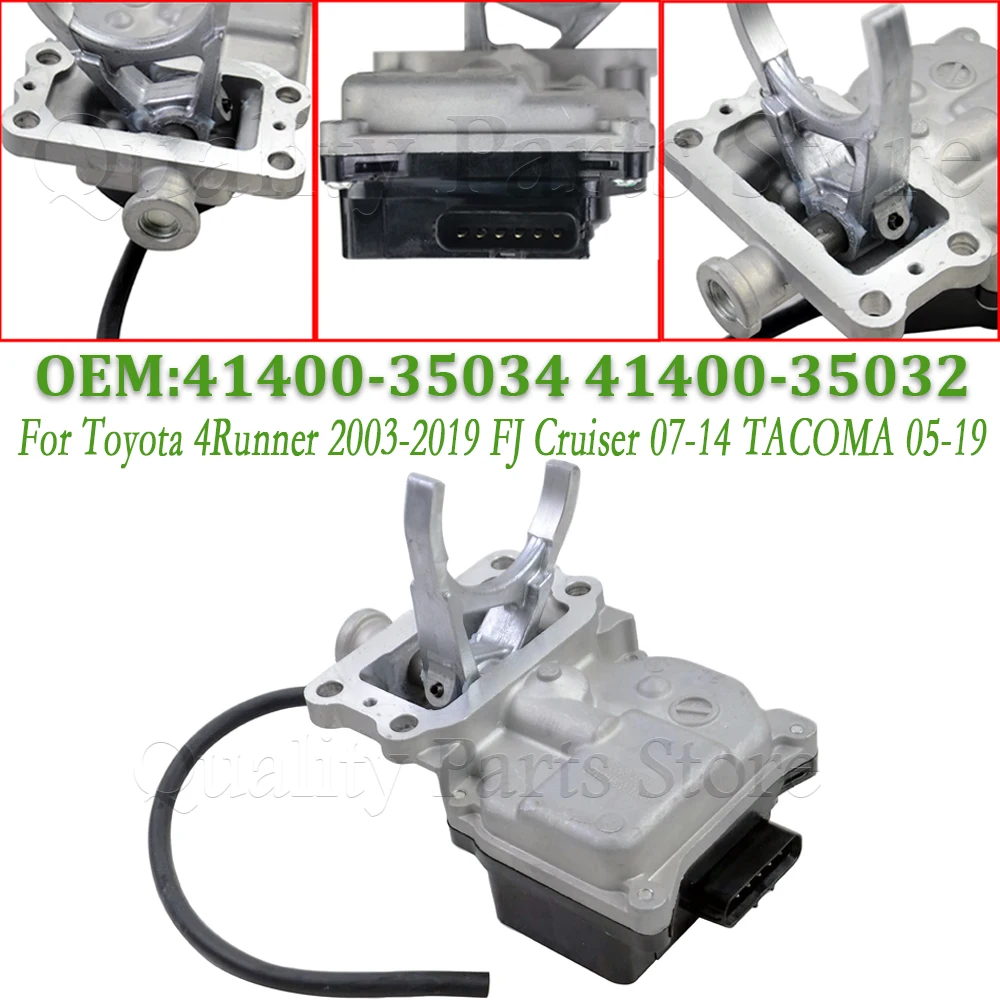 

For Toyota 4Runner 03-19 FJ Cruiser 07-14 TACOMA 05-19 Front 4WD Differential Vacuum Actuator 41400-35034 41400-35032 4140035031