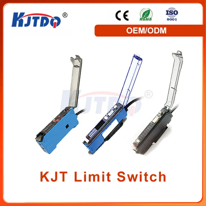 

KJT-A13 High Quality Waterproof Oil-proof IP65 12V 24V NPN PNP 50/60Hz Optical Fiber Amplifier Sensor