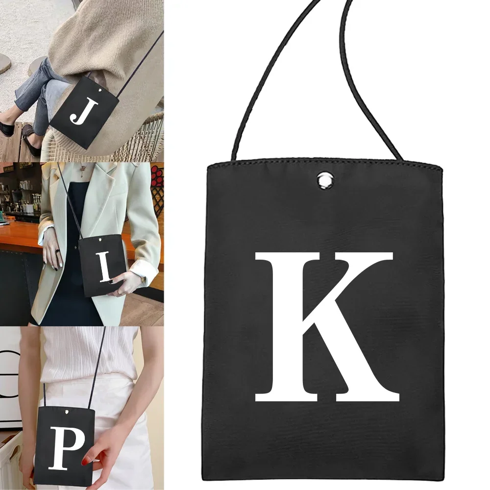 Handbag Mobile Phone Bags White Letter Series Purse Lady Wallet Shoulder Crossbody Pack Female Sport Wallet Small Mini Messenger