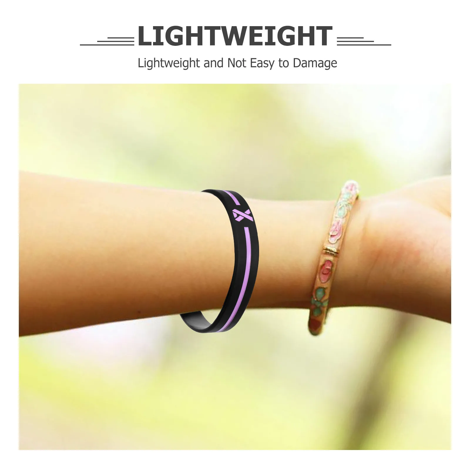 Breast Cancer Awareness Bracelets 30 Pack Silicone Wristbands for Survivor Support Events and Fundraisers