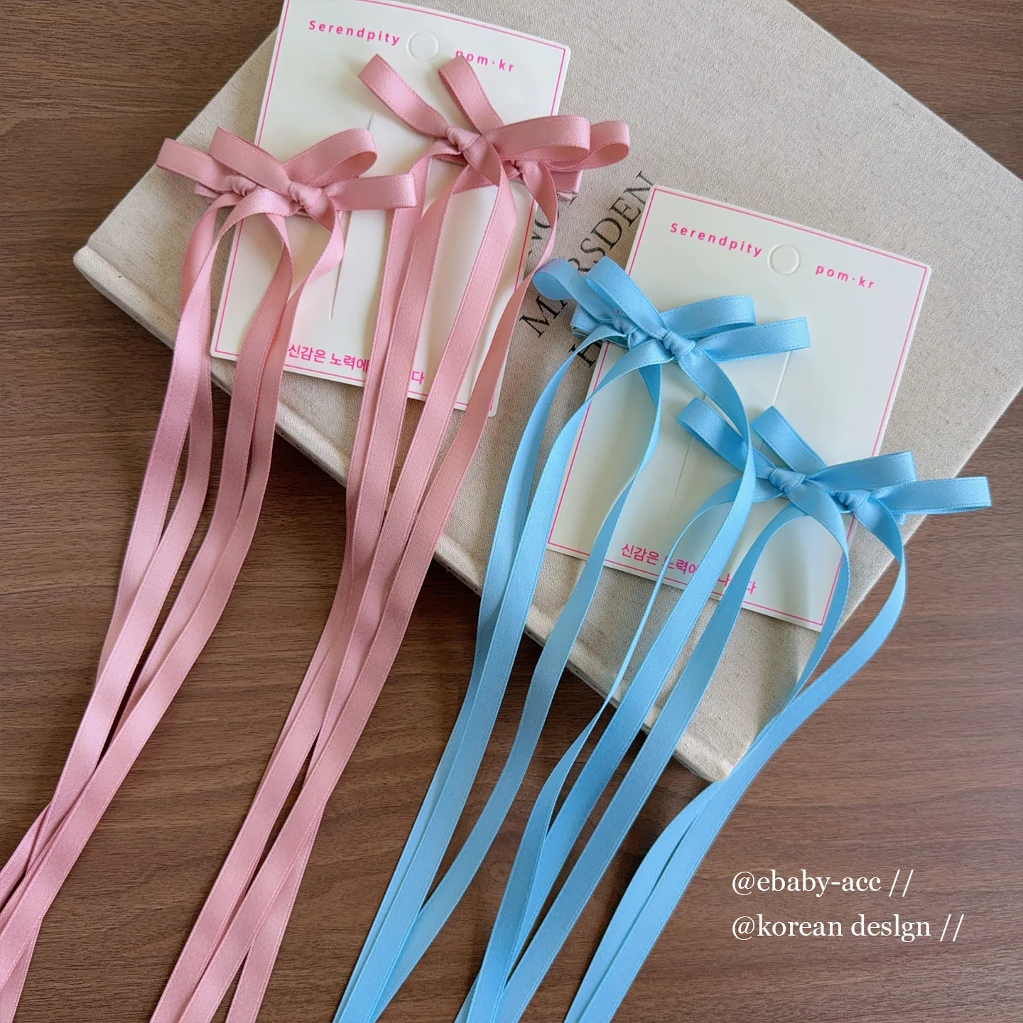 Hair Clips Ribbon Bow Colorful Braidable Streamer Non Slip Gentle Grip for Girls Kids Double Ponytail Daily Party Travel