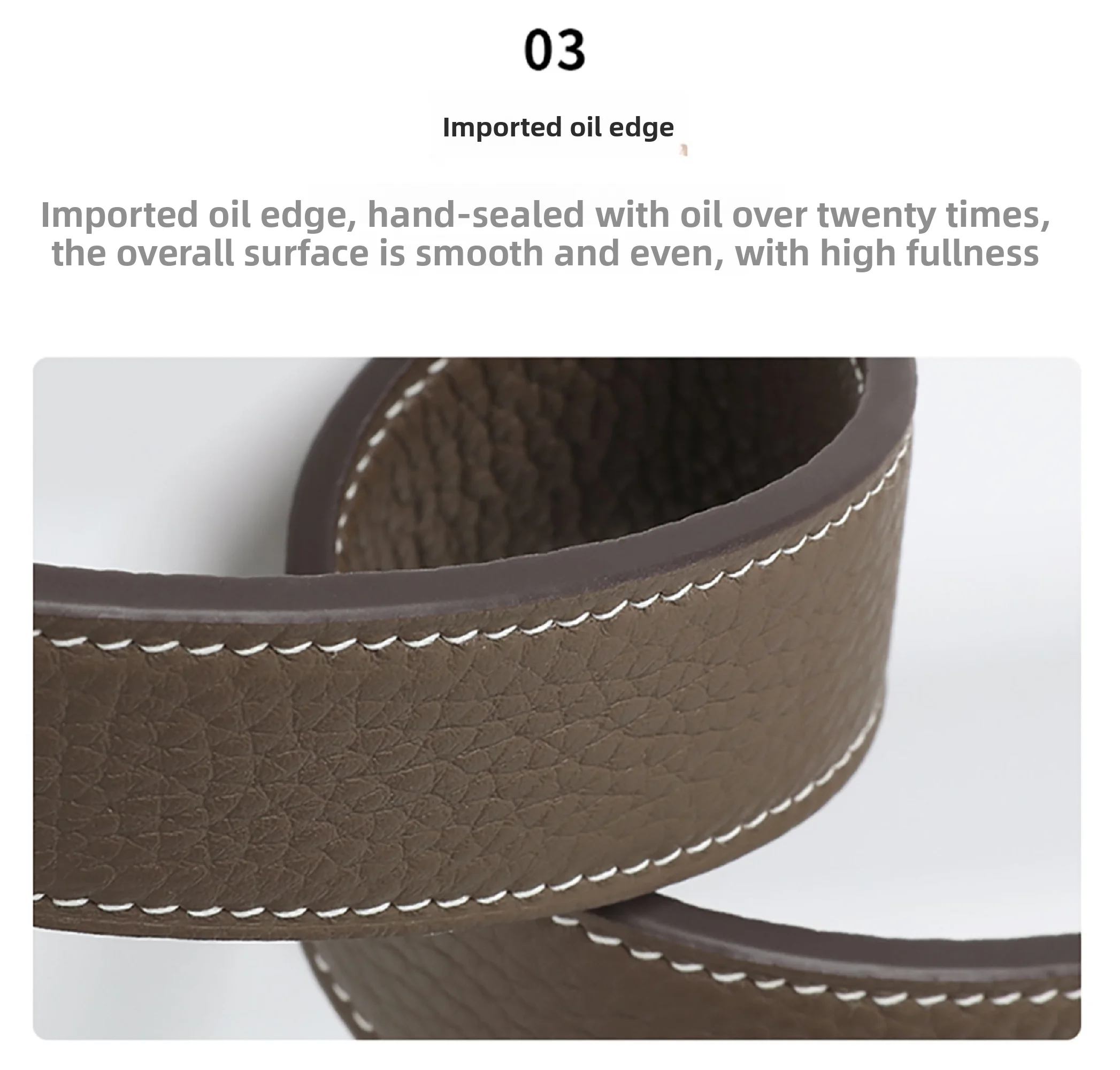 Top Layer Cowhide Wide Shoulder Strap For Picotin Bag, Replacement Crossbody Bag Strap, Handbag Accessories