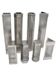 Steel Cold Smoke Tube 15cm Charcoal BBQ Cold Smoke Generator Tubes