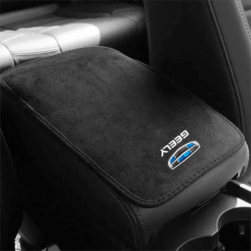 

Suede Leather Armrest Mat Arm Rest Protection Cushion Auto Armrests For Geely Atlas Emgrand EC7 EC8 CK GS X7 GC6 GC9 Coolray