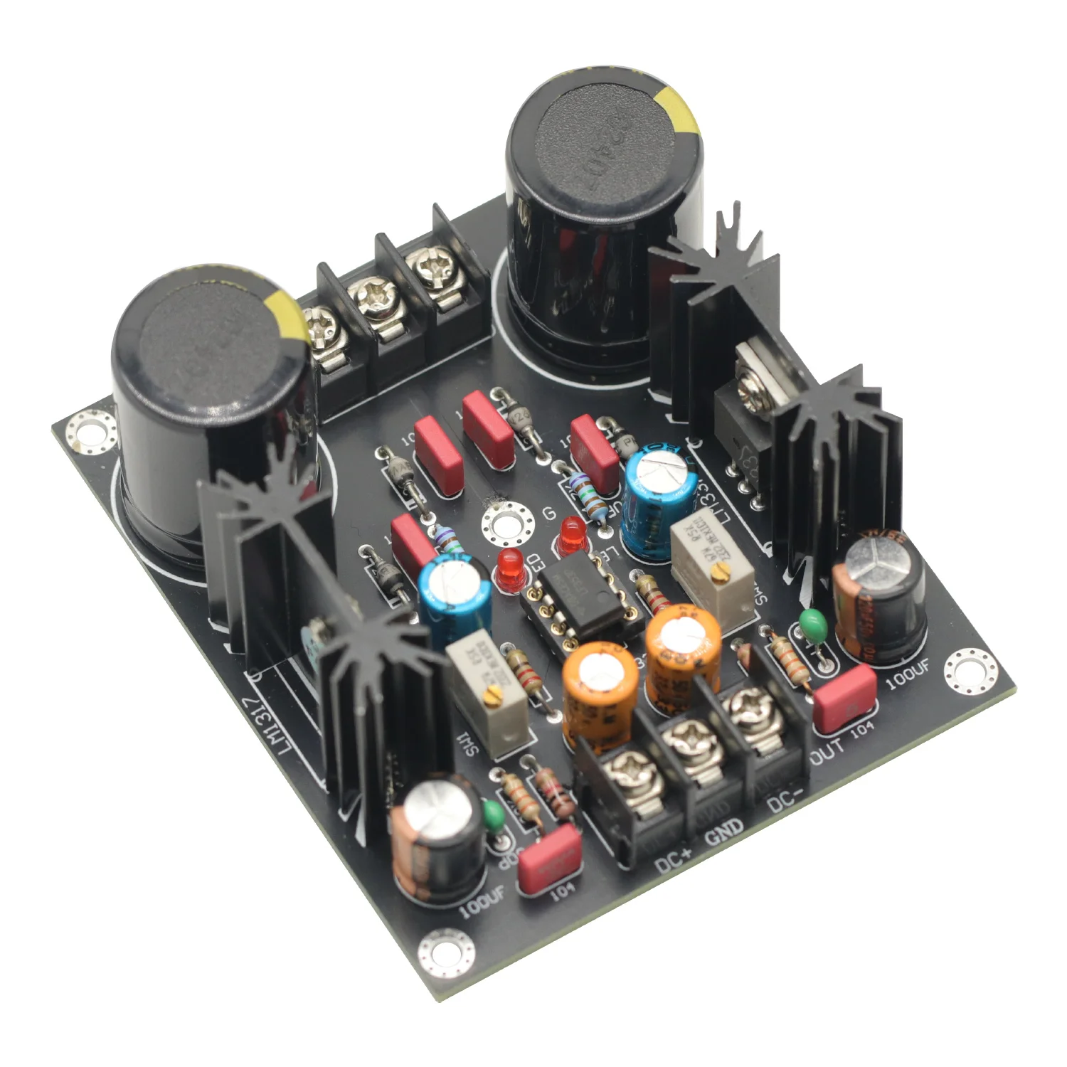 LM317 LM337 Rectifier Filter Power Board Servo Rectification Filter Power Supply AC to DC Module DIY Audio Amplifiers