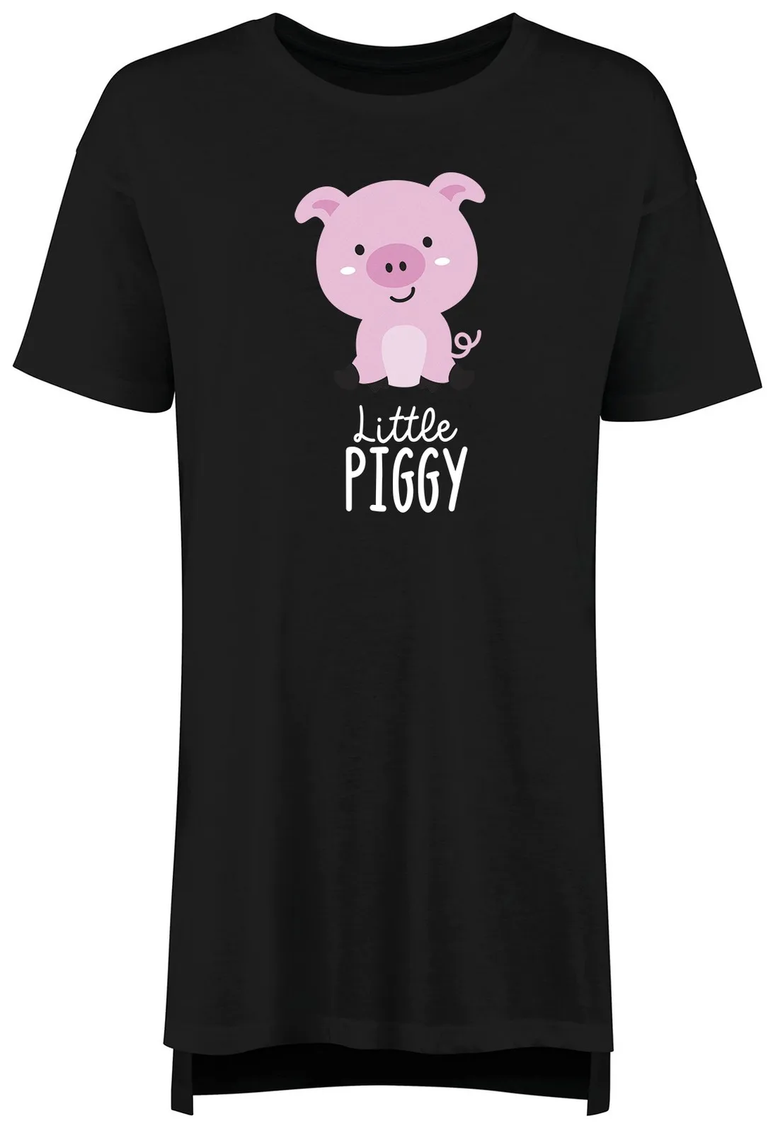 

Забавная ночная рубашка Little Piggy Pig Lover, женская ночная рубашка