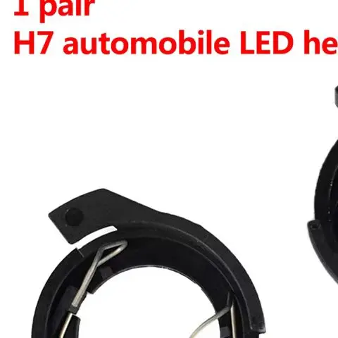 

1Pair H7 Automobile Led Headlight Bulb Base Replacement Holder Adapter Retainer Cover For Alfa Romeo VW Passat b6