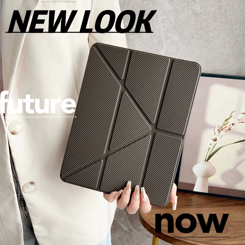 2026 Carbon Fiber Kevlar Pattern Case for IPad A19 12th A16 11th 10th Air 8 11 13 M4 M3 M2 Pro 12.9
