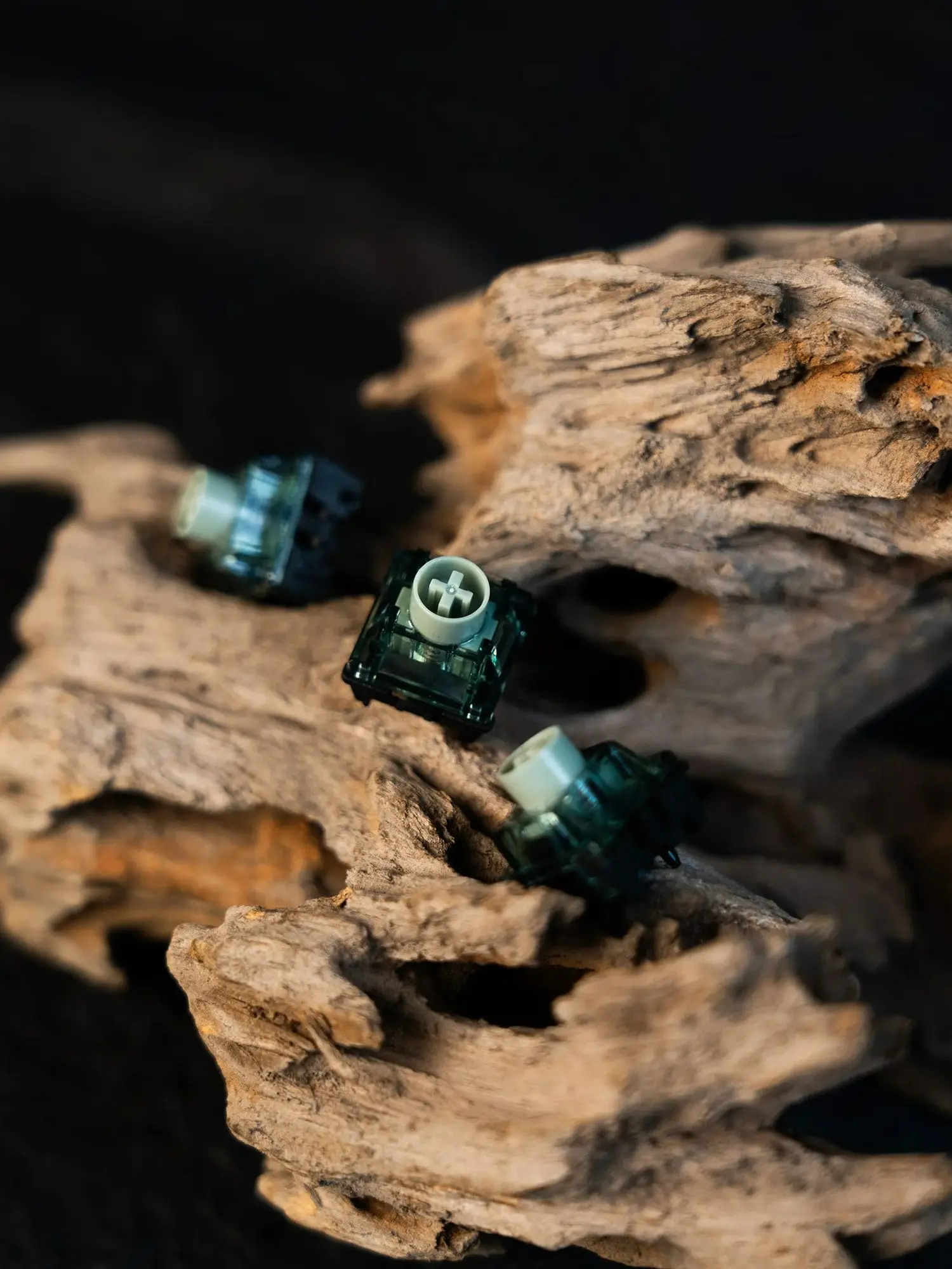 Przełącznik GATERON Magnetic Jade Emerald, dotykowy, z dowolną regulacją pre-travelu, efekt czujnika Halla do klawiatury magnetycznej, do gier i biura. — zdjęcie produktu 7