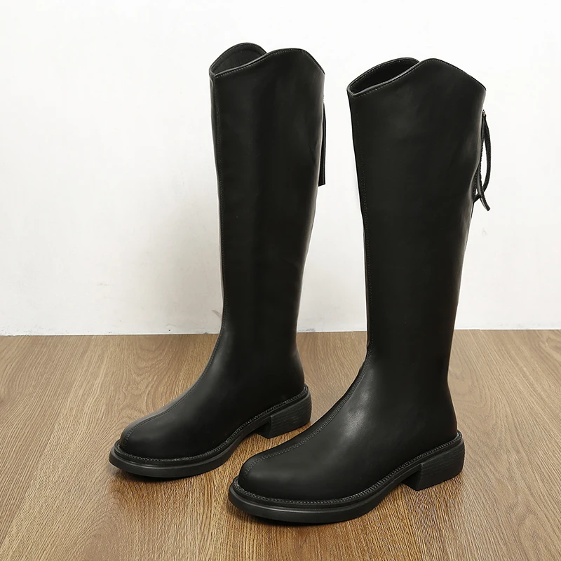 botas-femininas-de-cano-alto-com-bico-redondo-e-ziper-traseiro-sem-joelho-para-pernas-grossas-estilo-western