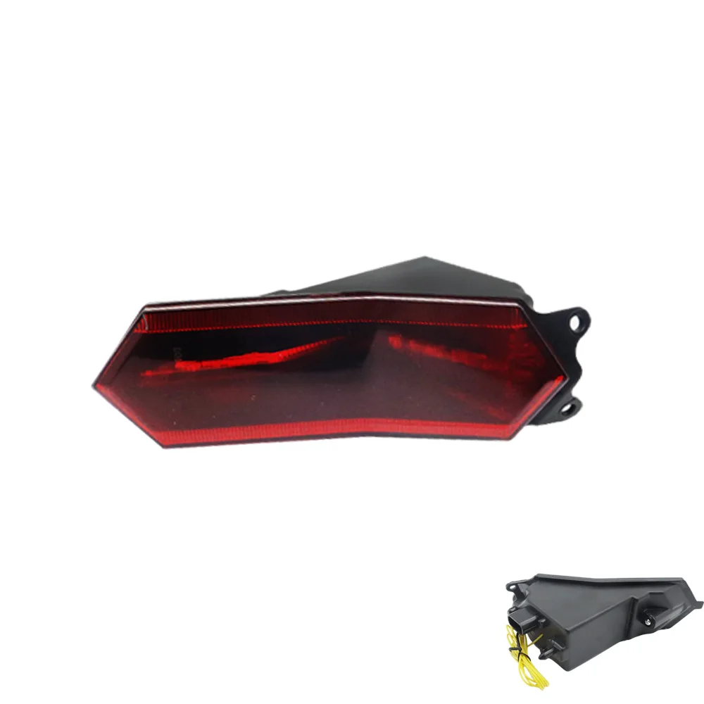 Motorcycle Rear Tail Lights for Yamaha YZF R6 R1 R1S R7 YZF-R1M R1S YZF-R7 2017-2022 High-Brightness LED Taillights