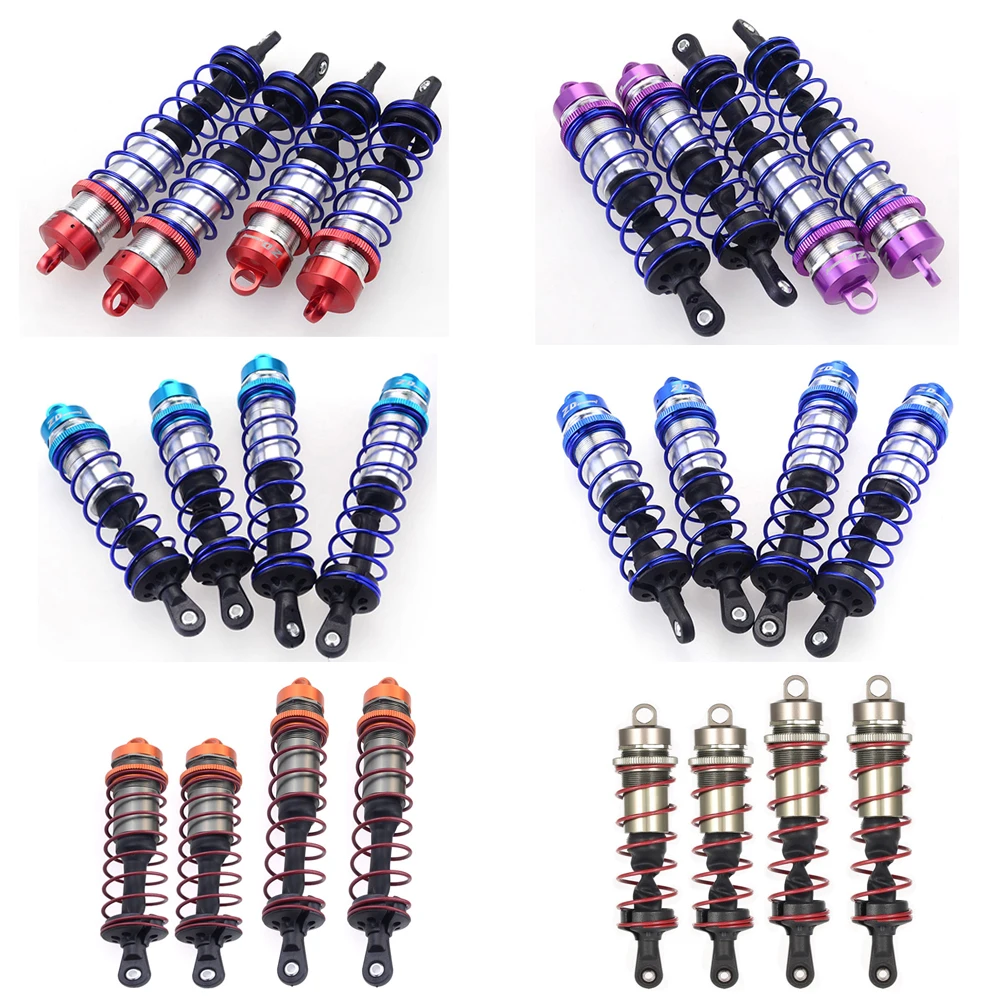 120mm Front & 143mm Rear Shock Absorber Damper Suspension for 1/8 JLB HSP EM Racing DHK HPI Redcat LRP Hobao ZD Racing Hongnor