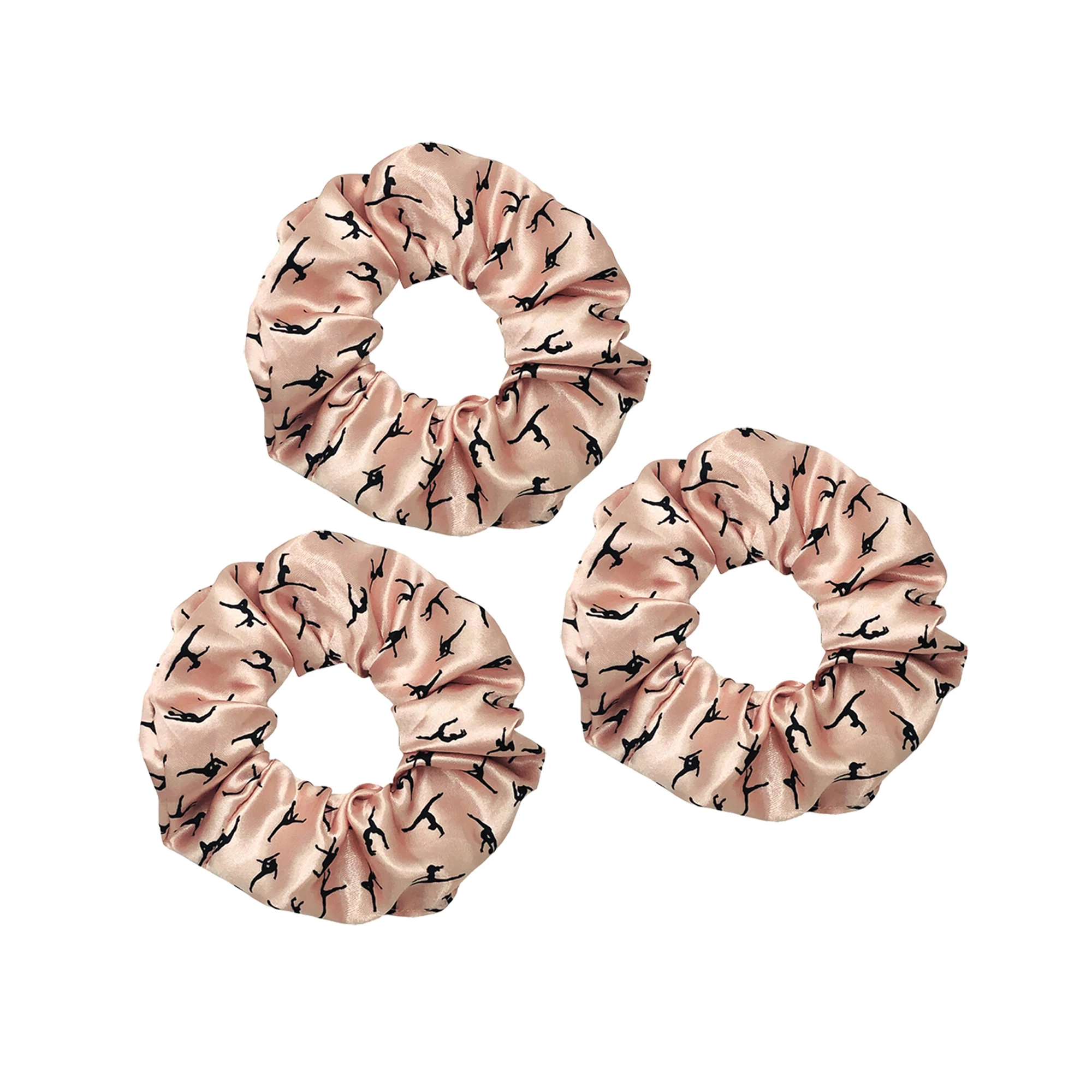 5 Stücke/20 Stücke Gymnastik Tanz Druck Scrunchies Haargummi Hohe Elastizität Elastisches Haarband Pferdeschwanzhalter Frauen Haarschmuck – Detail 20