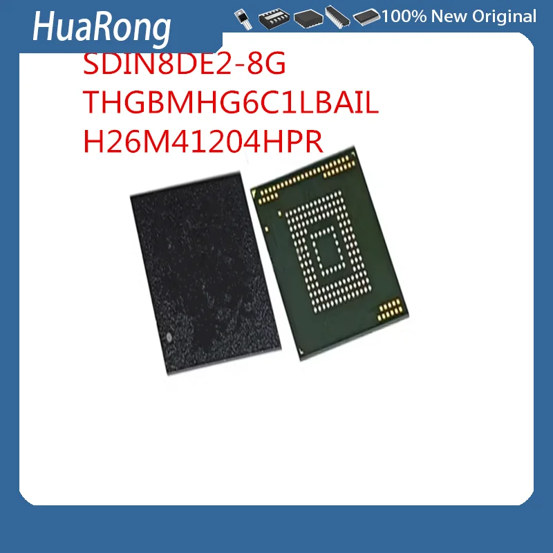 5PCS/LOT   SDIN8DE2-8G   SDIN8DE2    THGBMHG6C1LBAIL   THGBMH66C1LBAIL     H26M41204HPR     BGA153