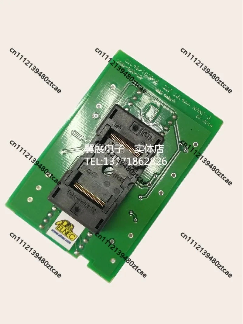 Burner DIL48 TSOP48 ZIF 18.4MM NAND-3 70-3081 Universal Programmer Adapter Socket