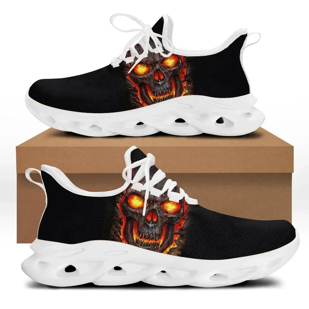 

Hot Skull Lava Print Mens Casual Sneaker Summer Men Breathable Flat Shoes Athletic Shoes Zapatillas Deportivas Mujer