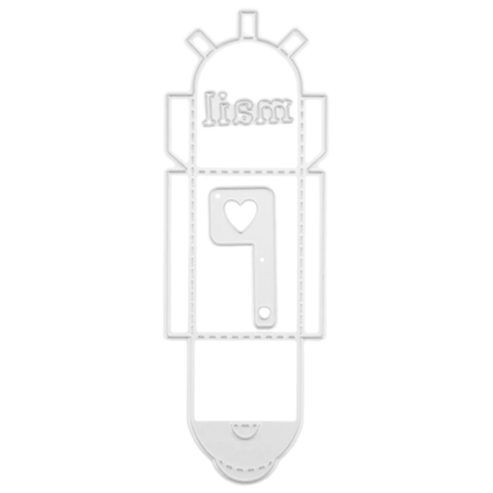 s Mini Mailbox Cutting Die Metal Material Lightweight Portable Crafts Scrapbooking Card Making Embossing Template Stencil