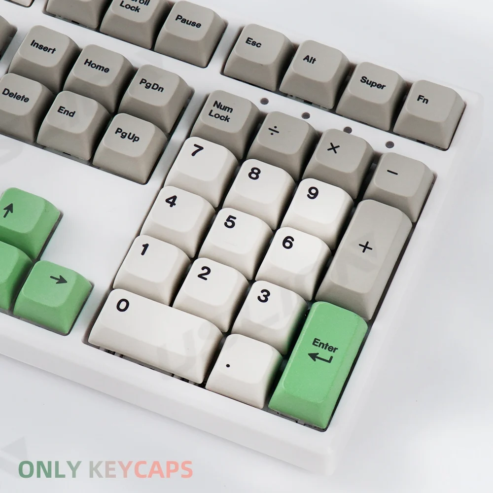 138 Keys Retro Cherry Profile Keycaps PBT DYE-SUB DIY Customized Key Caps For 61/64/68/84/75/87/96/104 Keys Mechanical Keyboard