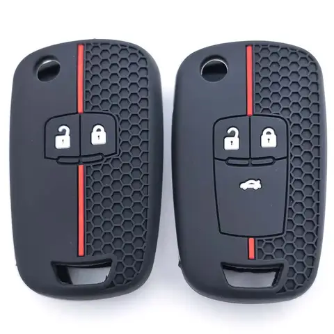 Car Flip Key Case Cover Fob Shell for Chevrolet Cruze Aveo Trax Sail Malibu Captiva Opel Vauxhall Astra J Corsa Insignia Mokka