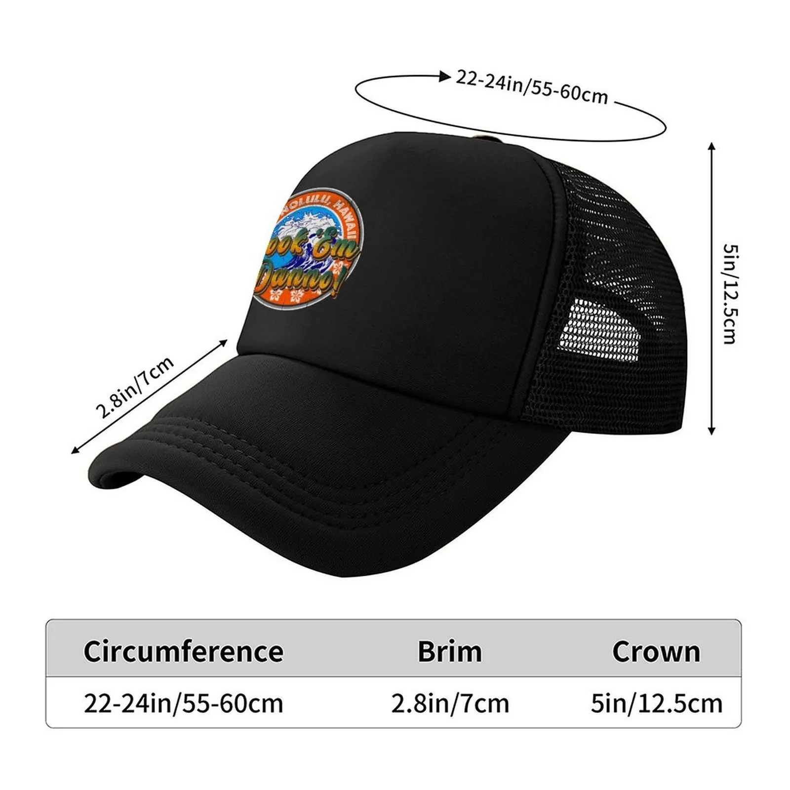 Book Em Danno قبعة بيسبول قبعة الشاطئ ملابس الغولف القبعات للرجال قبعة امرأة فاخرة الرجال البيسبول المرأة