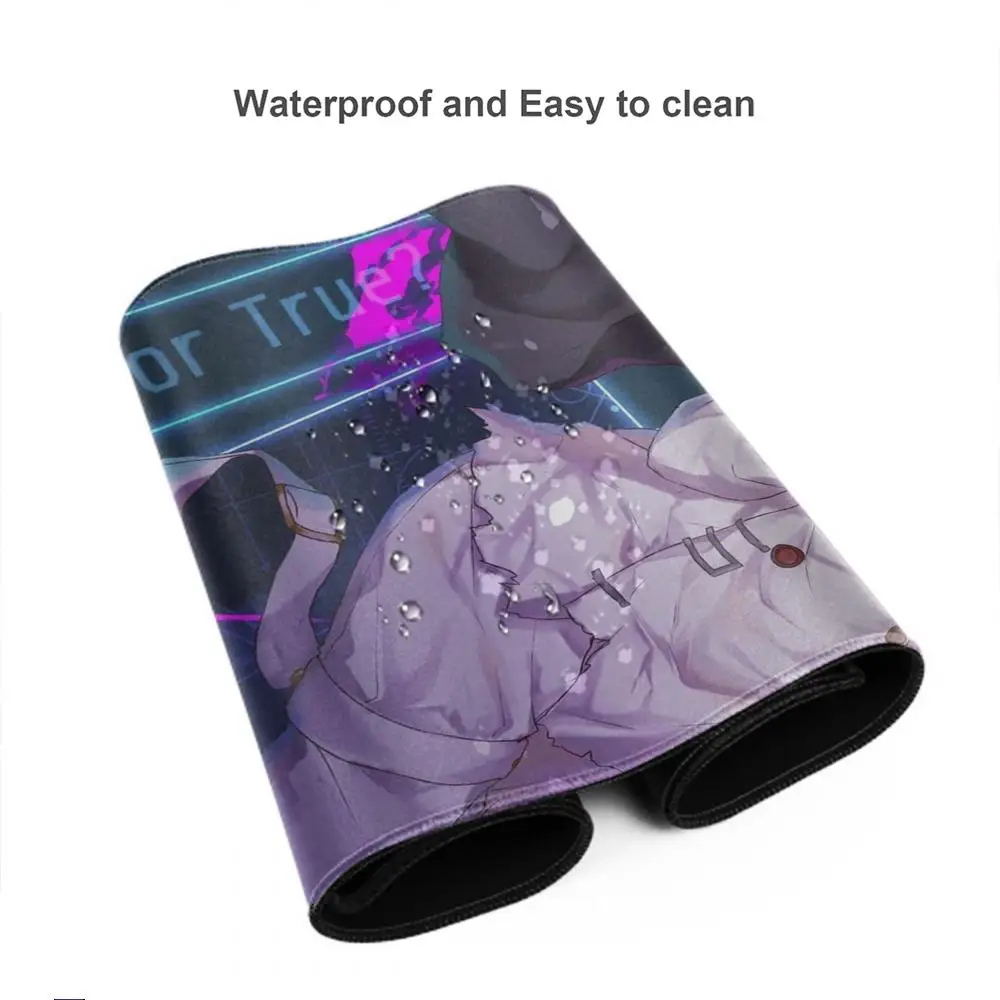 Podkładka pod mysz Kokichi Ouma, podkładka pod tablet, podkładka pod mysz do laptopa xl, podkładka pod mysz na biurko, urocza podkładka pod klawiaturę gamingową HD Rainbow, dla graczy csgo, 90x40