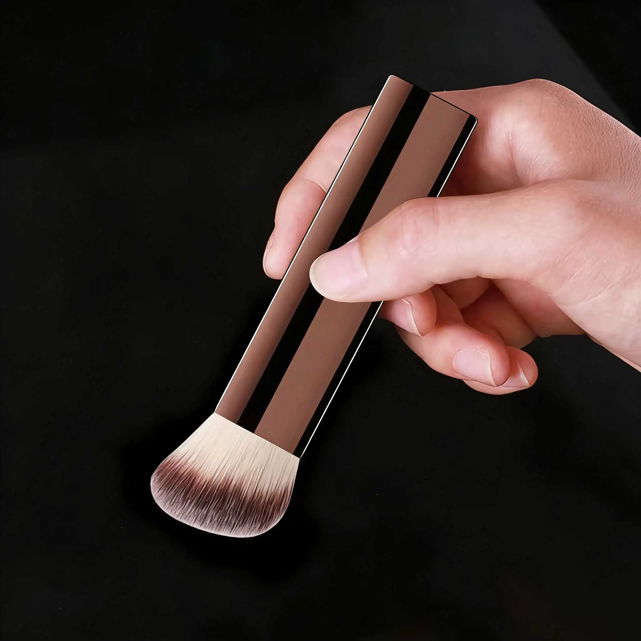 Makeup Brush- No.20 Vanish Seamless Finish Foundation Brush Soft Fiber Hair Fashion Design Single Face Brush