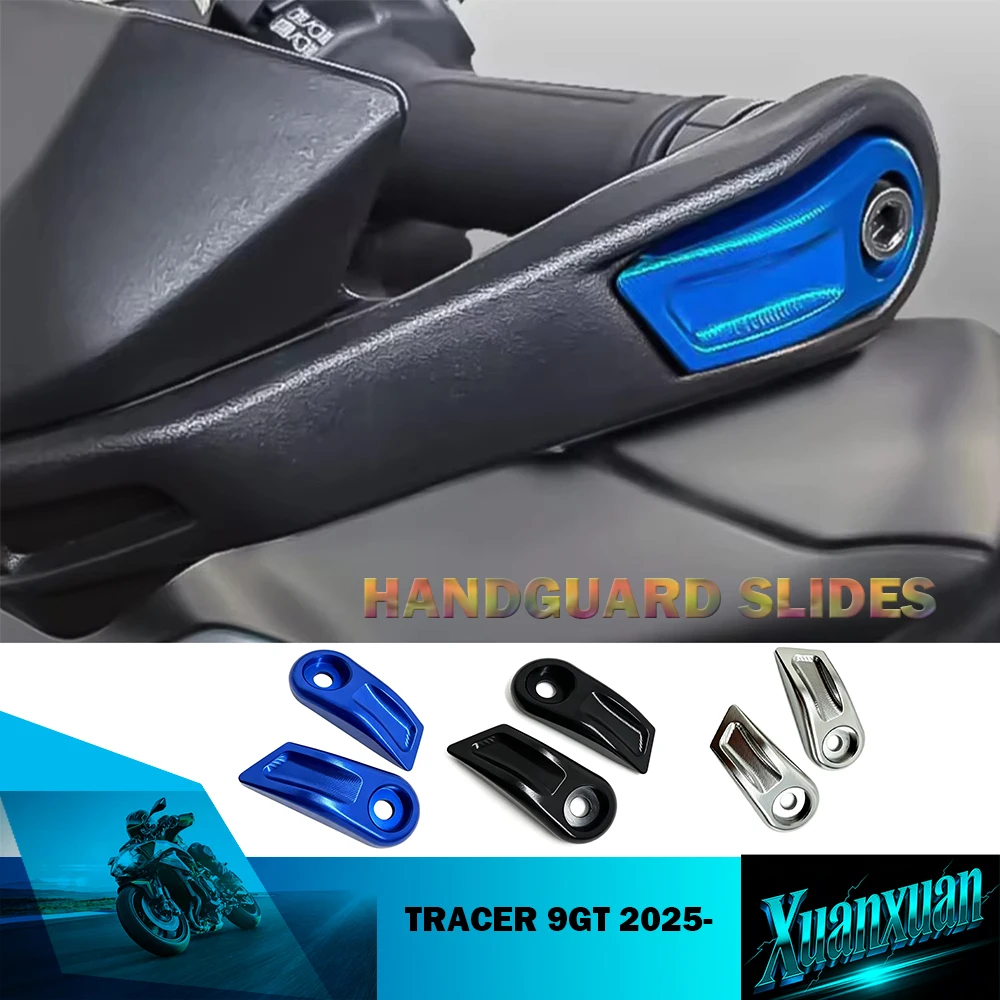 Tracecr9 GT Handle Bar Ends for Tracer 9GT Hand Guard Slides Tracer9GT 2025-2026 Handguard Plug Caps Y-AMT Tracer 9 GT