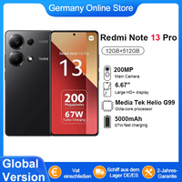 Xiaomi Redmi Note 13 Pro 4G Global Version MTK Helio G99 Ultra 200MP Camera 6.67\