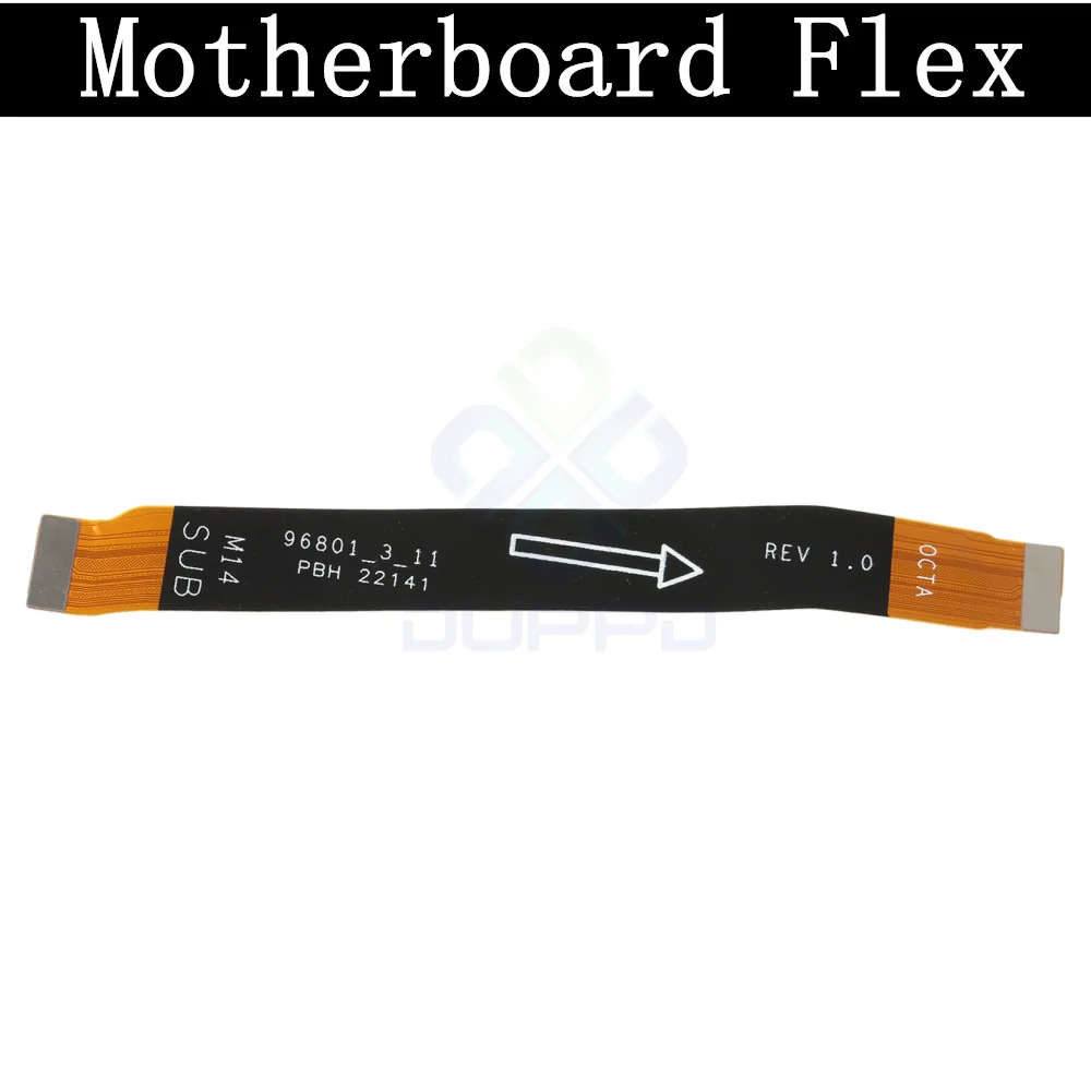 Top Ear Loud Speaker SIM Card Tray Charging Port Board For Samsung A22 5G A226B Fingerprint Sensor Off On Motherboard Flex Cable