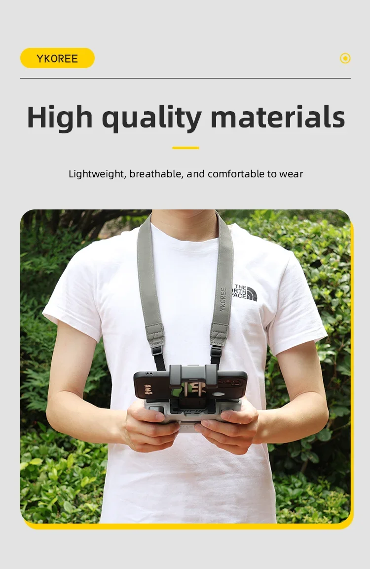 Fernbedienung Lanyard NeckStrap mit festem Haken für DJI MINI 2/Mini 3 4 Pro/Air 2S/3/Mavic 3/DJI RC N1 N2 3 Drohnenzubehör – Detail 16
